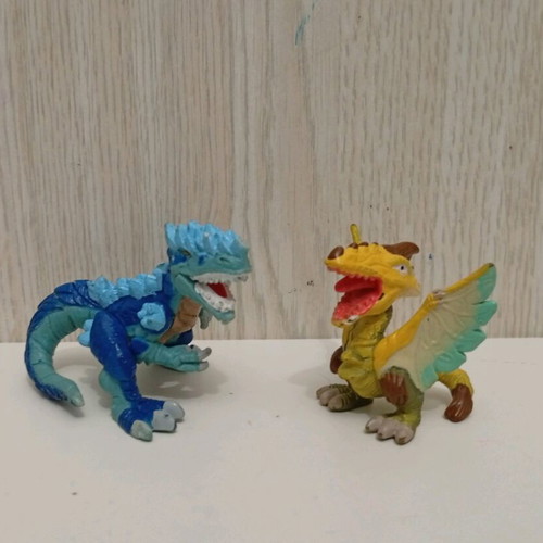 Dinofroz Figures Set Dinosaur Tyrannosaurus T-Rex and Pterodactyl used