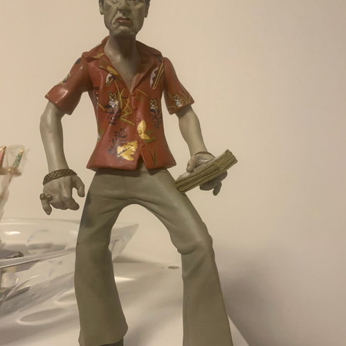 Scarface Tony Montana figure used 10 inch without box