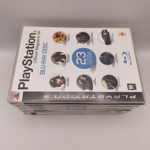 Official PlayStation Magazine PS3 Blu-ray Demo Discs Collection, 13 pcs, like new