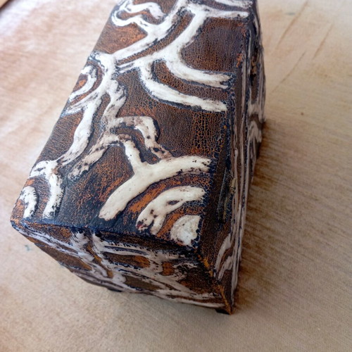 Handmade wooden box like new