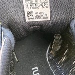Adidas track shoes used, size 40, black