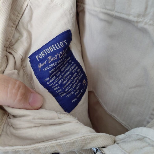 Portobellos pants like new, beige