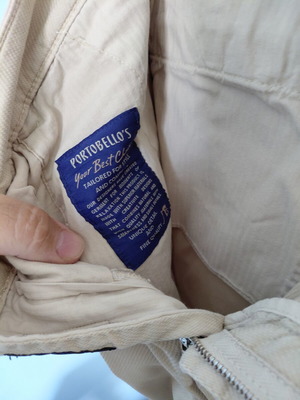 Portobellos pants like new, beige