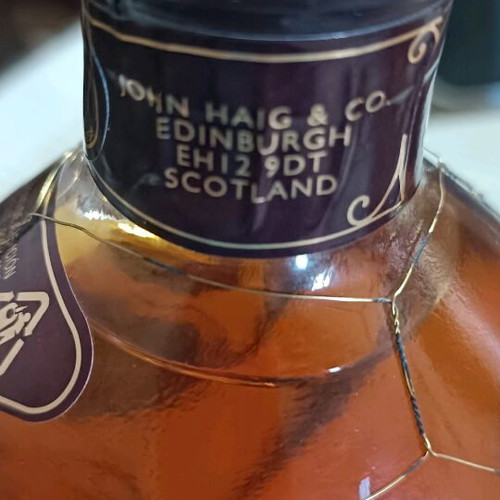 Dimple Fine Old Original 15 Years Old Deluxe Scotch Whisky 700 ml 1990