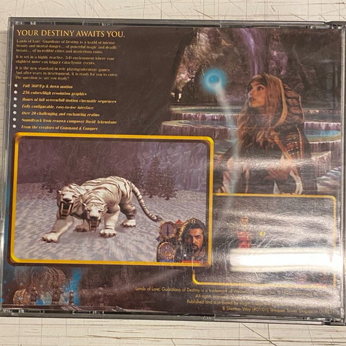 Lands of Lore Guardians of Destiny PC like new, 4 disks