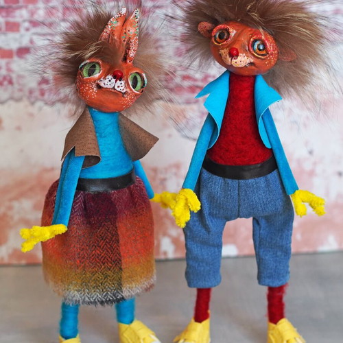 Handmade Art Doll New