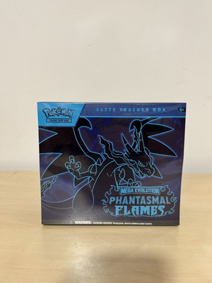 Pokémon TCG Mega Evolution Phantasmal Flames Elite Trainer Box new