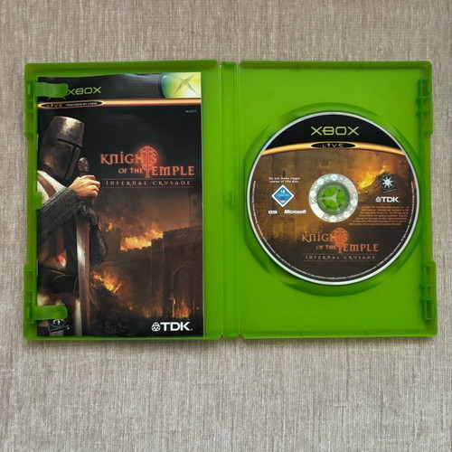 Knights of the Temple Infernal Crusade Xbox Original used, German complete