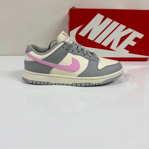 Nike Dunk Low Next Nature new sports shoes size 39 gray and white