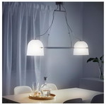 SVIRVEL IKEA double ceiling light used