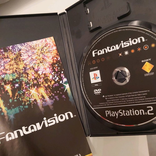 Fantavision PlayStation 2 game like new, puzzle