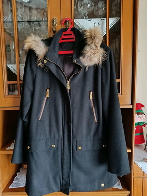 Γυναικείο παλτό BSB μαύρο σαν καινούργιο μέγεθος M