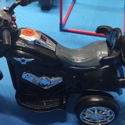 Electric children's motorcycle used