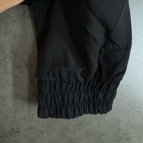 Zara pants like new, black with elastic at bottom, size S