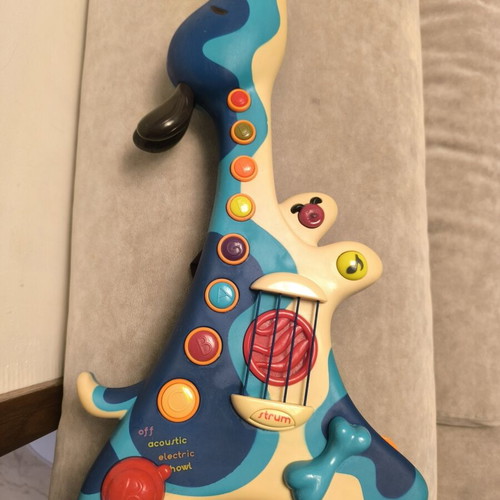 Children's Electric Guitar Woofer used, educational toy