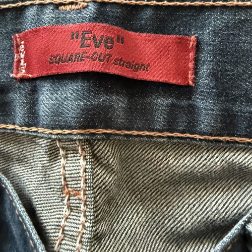 Levi's Eve jeans, straight cut, blue, size W31 L32