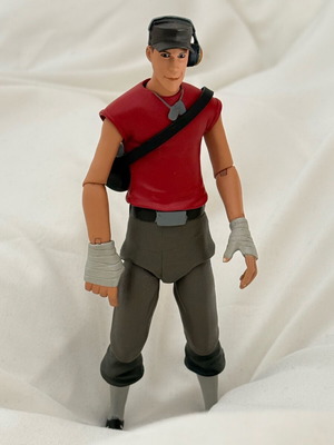 Team Fortress 2 RED Scout figure used