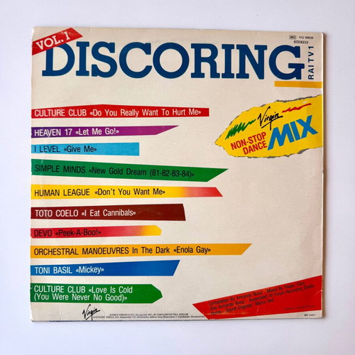 Discoring Vol.1 LP used, Greek edition 1983, pop