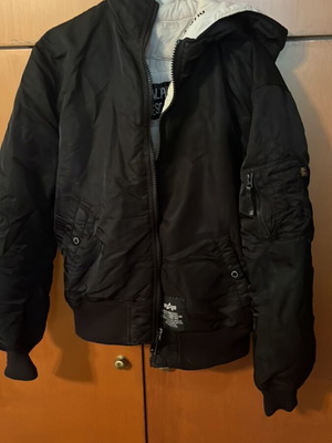Alpha Industries jacket medium used, black