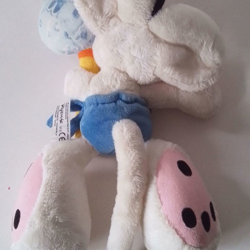 Mouse Diddl Thomas Goletz plush used with rattle