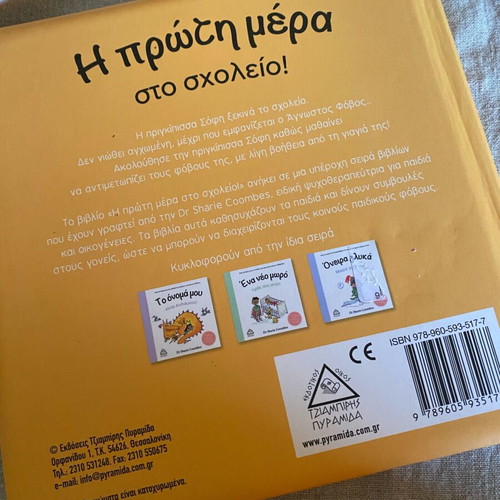 The First Day at School children's book new