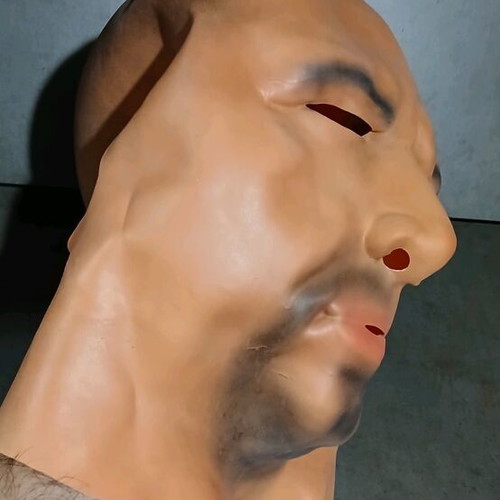 Rubber mask new in box