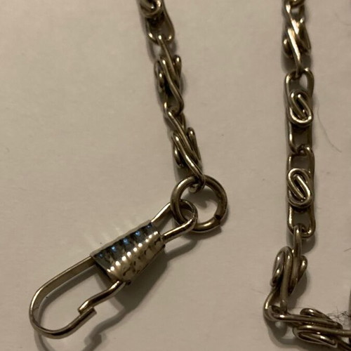 Chain for watches and keys new, 122 cm, Portugal