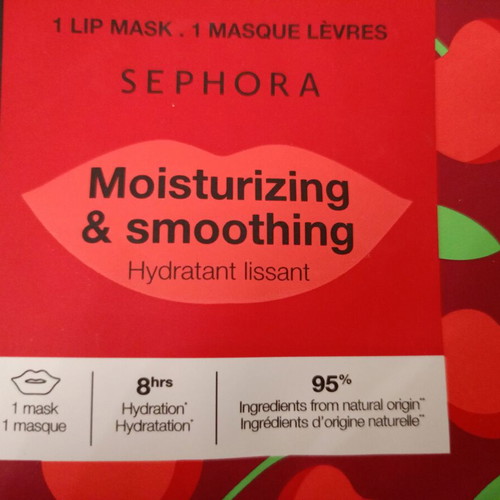 Sephora Bio-Cellulose Lip Mask with Cherry and Aloe new