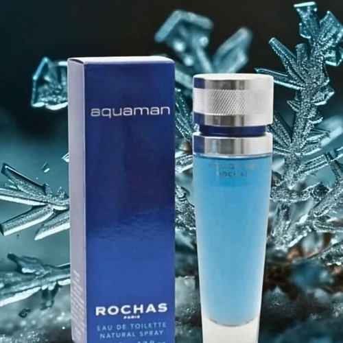 Aquaman by Rochas Eau de Toilette 50ml new men's fragrance