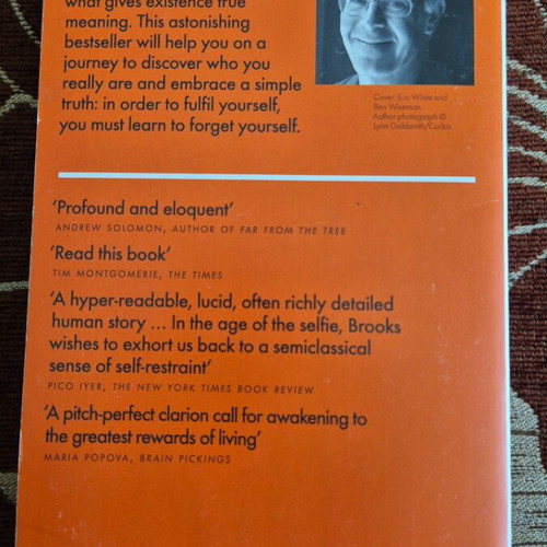 The Road to Character by David Brooks, used English book