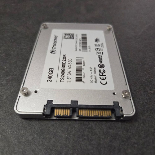 Transcend SSD 240GB TS240GSSD220S SSD220S 2.5'' SATA3 used