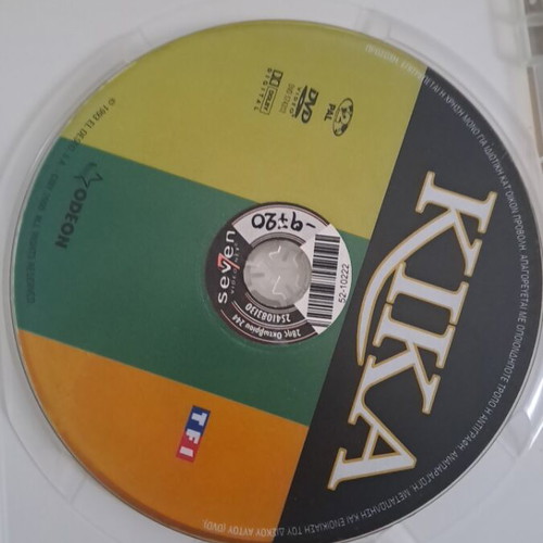 Kika DVD used, authentic collectible masterpiece with subtitles