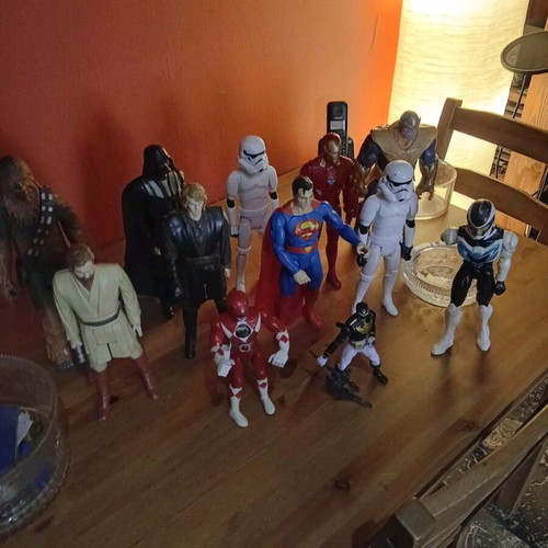 Figures used, pack of 12, 30cm