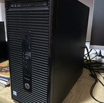 HP ProDesk 400 G3 Microtower desktop PC used, Intel Core i5, 8GB RAM, 256GB SSD + 500GB HDD