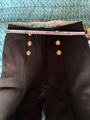 Zara pants leggings black, new, size L 40 12