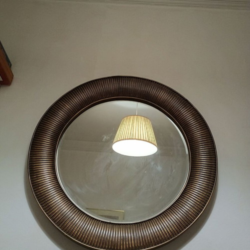 Round mirror used, diameter 80.5 cm