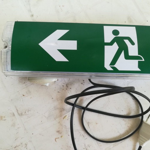 Safety light in very good condition with switch