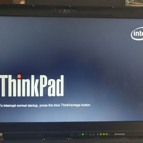 IBM Lenovo ThinkPad T400 laptop with docking station
