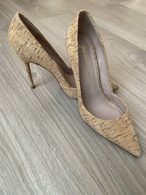 Jean-Michel Cazabat cork pumps size 38, Vero Cuoio