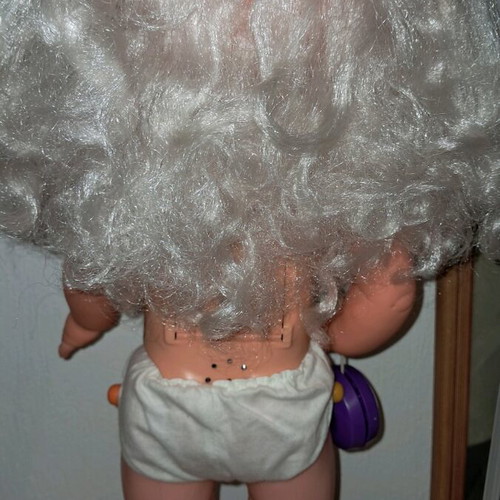 Vintage Anna doll with yo-yo in hand used