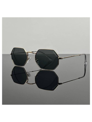 Bormain Medellin sunglasses new, brown and gold polarized lenses