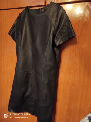 modest old fashioned wedding dresses SHES DIFFERENT CUT OUT FAUX LEATHER MINI DRESS – AKIRA main image 0