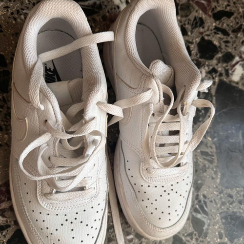 Nike Court Vision Low white women's sneakers size 38 like new