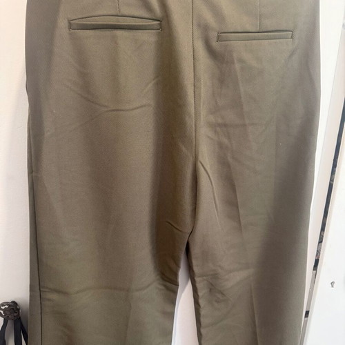 H&M trousers, XXL, green multicolor