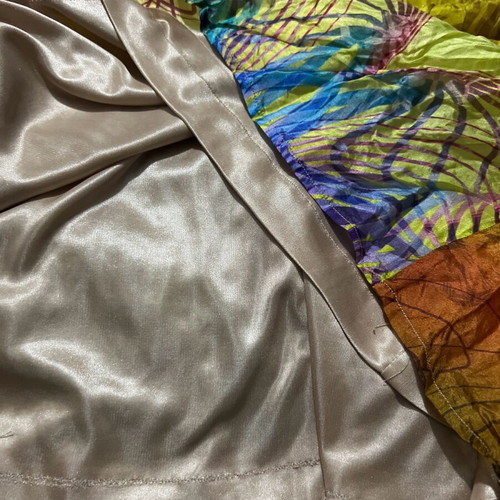 Handmade short dress size S multicolored like new