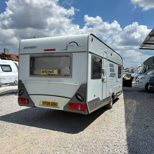 Hymer Nova 555 Caravan in good condition with documents