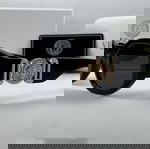 Слънчеви Очила Versace Sunglasses Правоъгълни Черни Версачи УВ400 Gorgona Black Gold