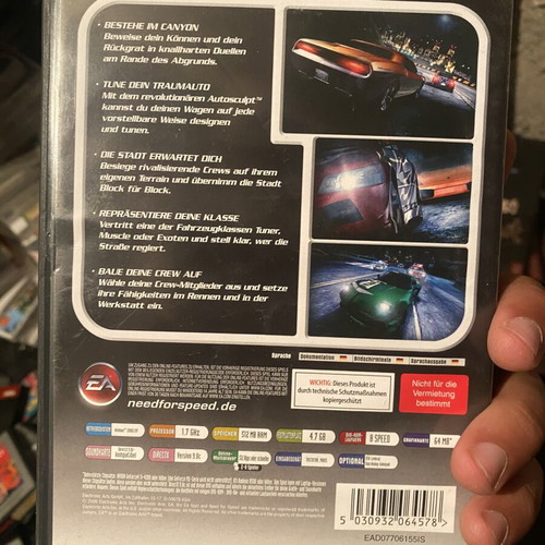 Need for Speed Carbon PC like new