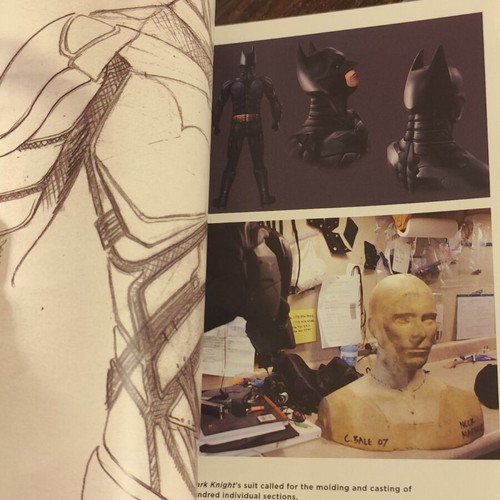 The Dark Knight Trilogy Blu-Ray used with art and making-of book