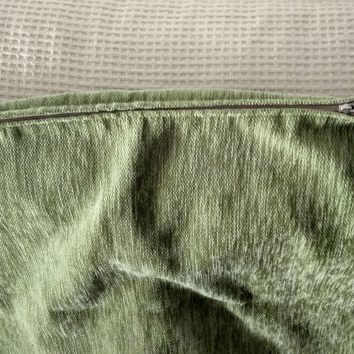 Cushion covers set of three, like new, blue and green shades